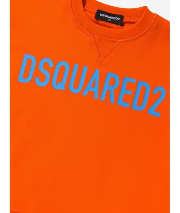 Dsquared2 Kids Slouch Fit Logo Chest Sweatshirt de pas cher