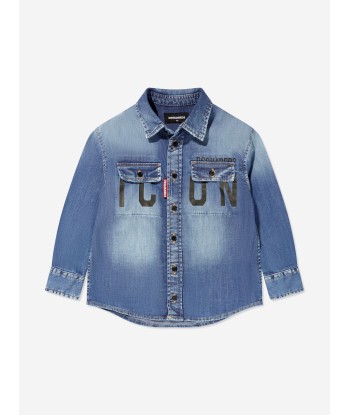 Dsquared2 Kids Relax Icon Denim Shirt Livraison rapide