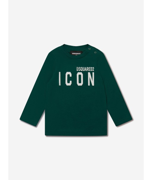 Dsquared2 Baby Long Sleeve Icon T-Shirt Véritable concentré