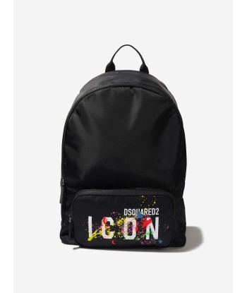 Dsquared2 Kids Icon Paint Splatter Backpack france