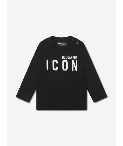 Dsquared2 Baby Long Sleeve Icon T-Shirt du meilleur 