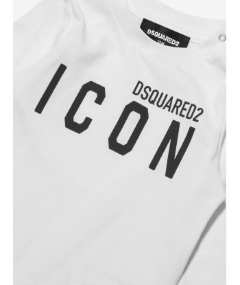 Dsquared2 Baby Long Sleeve Icon T-Shirt Les magasins à Paris et en Île-de-France