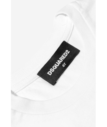 Dsquared2 Kids Relax T-Shirt In White votre