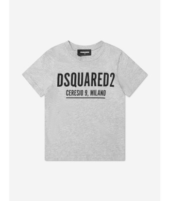 Dsquared2 Kids Relax T-Shirt In Grey Par le système avancé 