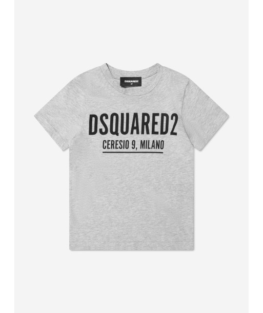 Dsquared2 Kids Relax T-Shirt In Grey Par le système avancé 