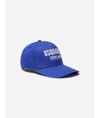 Dsquared2 Boys Logo Cap In Blue les ligaments