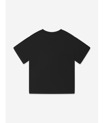 Dolce & Gabbana Boys Logo T-Shirt in Black 2 - 3 jours ouvrés.