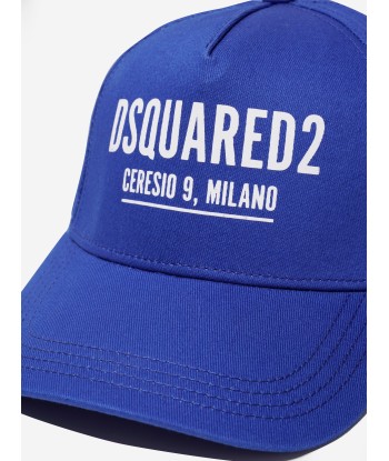 Dsquared2 Boys Logo Cap In Blue les ligaments