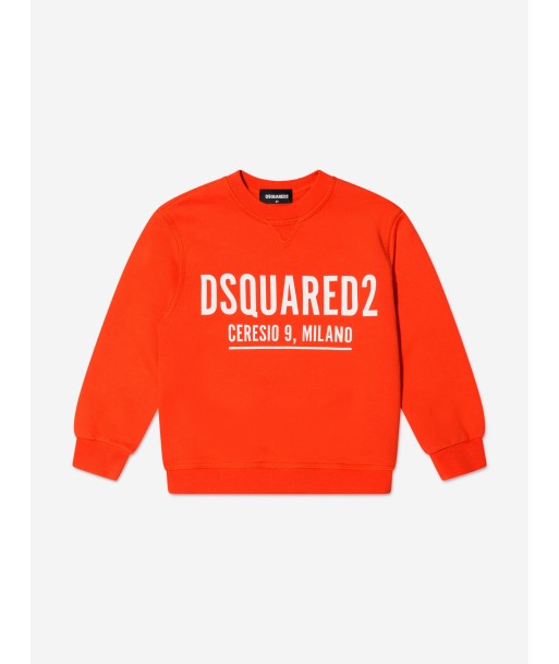 Dsquared2 Kids Logo Sweatshirt In Orange votre restaurant rapide dans 