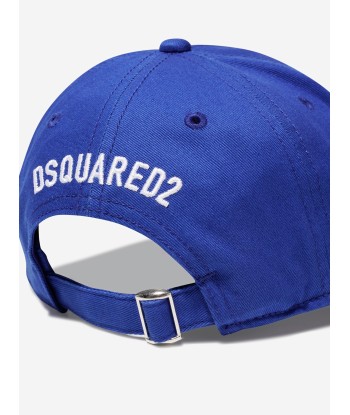 Dsquared2 Boys Logo Cap In Blue les ligaments