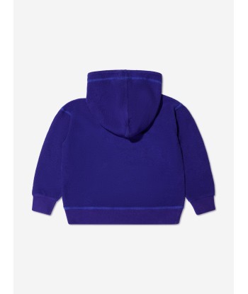 Dsquared2 Kids Logo Hoodie In Blue rembourrage situé sous