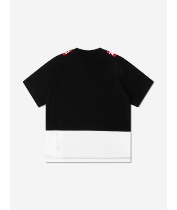 Dsquared2 Boys Sports Edition.07 T-Shirt In Black Jusqu'à 80% De Réduction