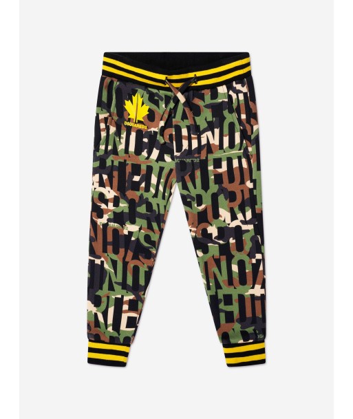 Dsquared2 Boys Sports Edition.07 Joggers In Green s'inspire de l'anatomie humaine