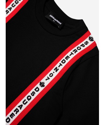 Dsquared2 Boys Sports Edition.07 T-Shirt In Black Jusqu'à 80% De Réduction