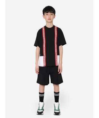 Dsquared2 Boys Sports Edition.07 T-Shirt In Black Jusqu'à 80% De Réduction