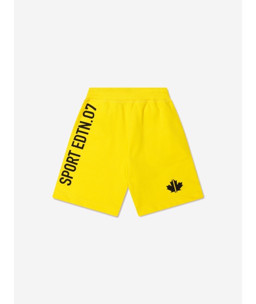 Dsquared2 Kids Sports Edition.07 Shorts In Yellow store