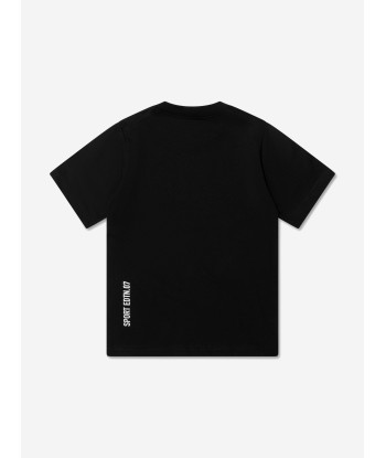 Dsquared2 Kids Sports Edition.07 T-Shirt In Black Comparez et commandez 