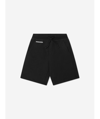 Dsquared2 Kids Sports Edition.07 Shorts In Black Livraison rapide