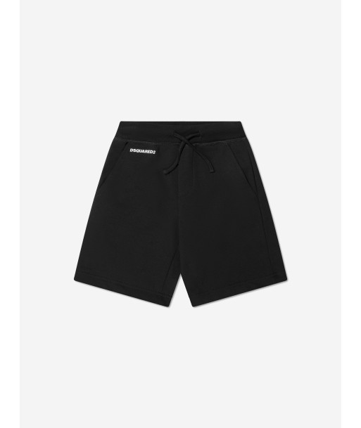 Dsquared2 Kids Sports Edition.07 Shorts In Black Livraison rapide