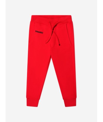 Dsquared2 Kids Sports Edition.07 Joggers In Red pas chere