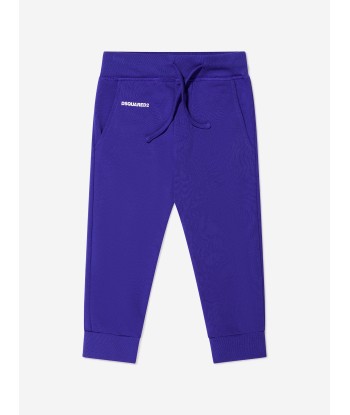 Dsquared2 Kids Sports Edition.07 Joggers In Blue solde