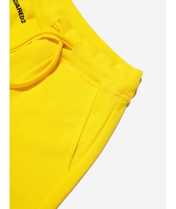 Dsquared2 Kids Sports Edition.07 Shorts In Yellow store