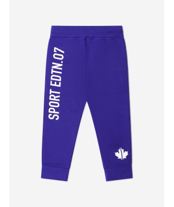 Dsquared2 Kids Sports Edition.07 Joggers In Blue solde