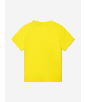 Dsquared2 Baby Icon T-Shirt In Yellow prix pour 