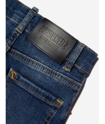 Dsquared2 Baby Denim Jeans In Blue pas chere