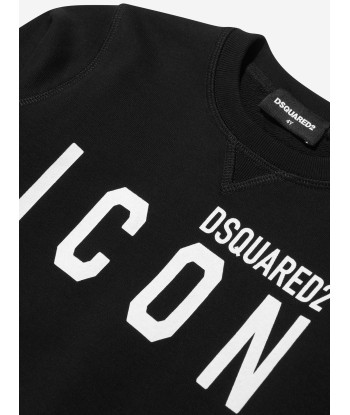 Dsquared2 Kids Icon Sweatshirt In Black Venez acheter