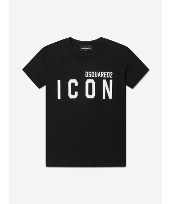 Dsquared2 Kids Icon T-Shirt In Black de votre