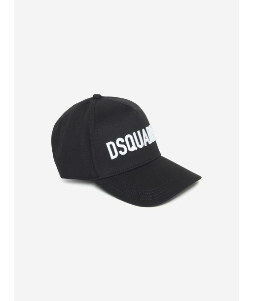 Dsquared2 Kids Logo Cap in Black ouvre sa boutique