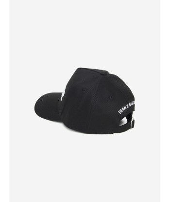 Dsquared2 Kids Logo Cap in Black ouvre sa boutique