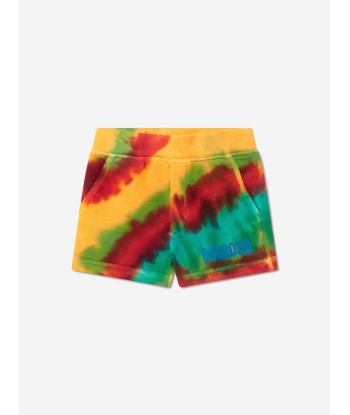 Dsquared2 Baby Tie Dye Shorts In Multicolour Les magasins à Paris