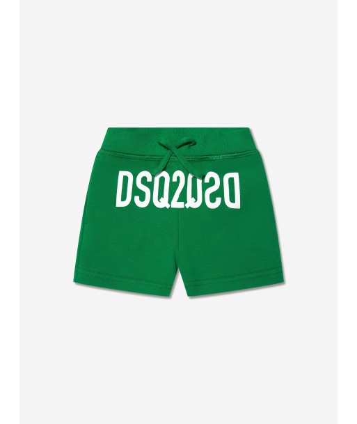 Dsquared2 Baby Logo Shorts In Green ou a consommer sur place