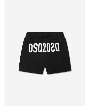 Dsquared2 Baby Logo Shorts In Black meilleur choix