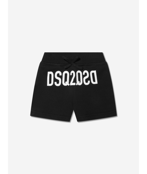 Dsquared2 Baby Logo Shorts In Black meilleur choix