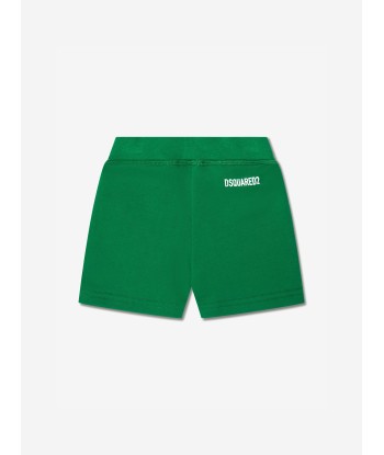 Dsquared2 Baby Logo Shorts In Green ou a consommer sur place