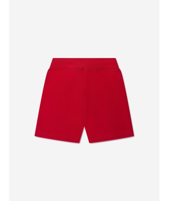 Dsquared2 Kids Logo Shorts In Red la livraison gratuite