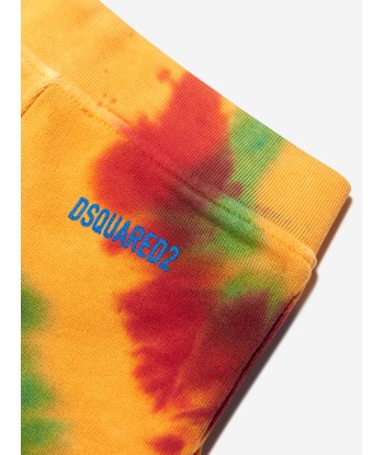 Dsquared2 Baby Tie Dye Shorts In Multicolour Les magasins à Paris