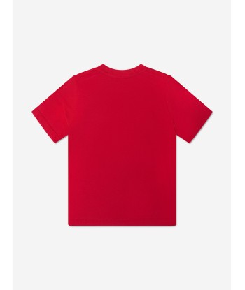 Dsquared2 Kids Logo T-Shirt In Red À commander