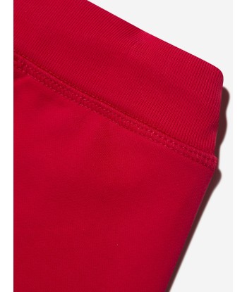 Dsquared2 Kids Logo Shorts In Red la livraison gratuite