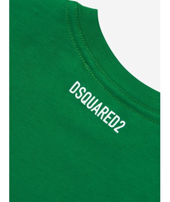 Dsquared2 Baby Logo T-Shirt In Green 50-70% off 