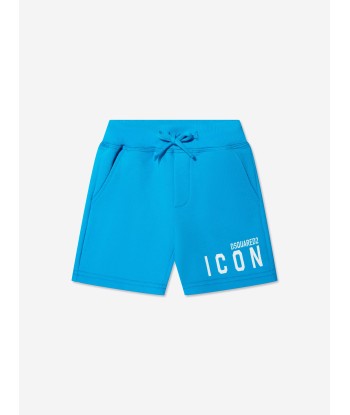 Dsquared2 Kids Icon Shorts In Blue prix pour 