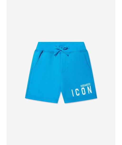 Dsquared2 Kids Icon Shorts In Blue prix pour 