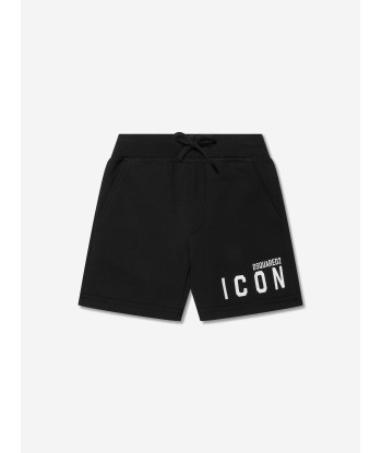 Dsquared2 Kids Icon Shorts In Black chez Cornerstreet bien 