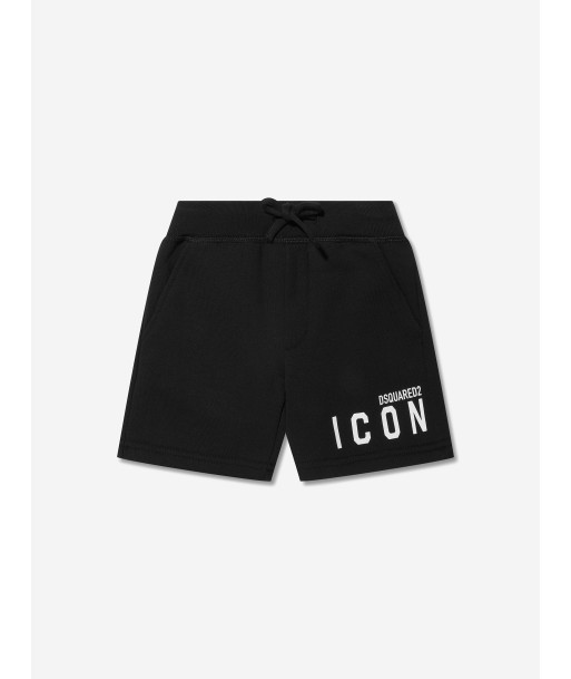 Dsquared2 Kids Icon Shorts In Black chez Cornerstreet bien 