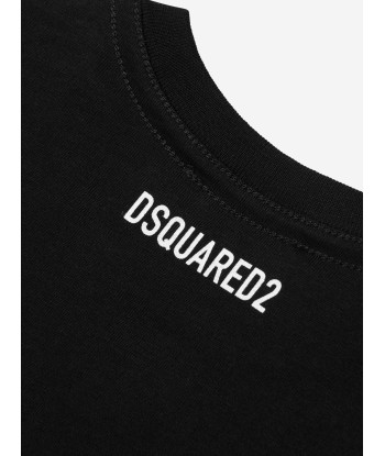 Dsquared2 Baby Logo T-Shirt In Black Toutes les collections ici