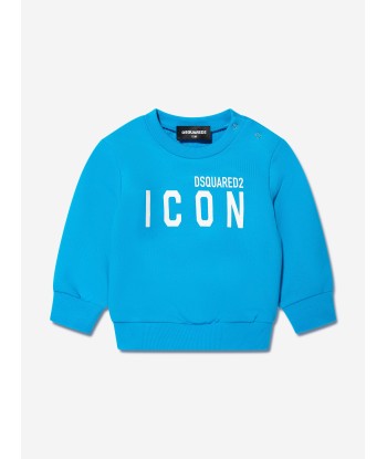 Dsquared2 Baby Icon Sweatshirt In Blue votre restaurant rapide dans 