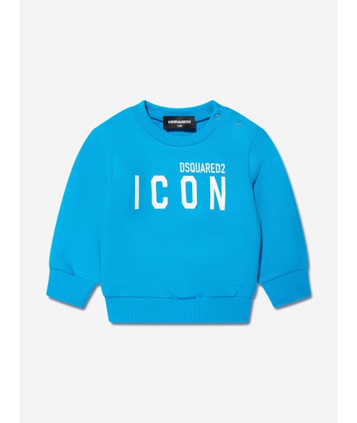 Dsquared2 Baby Icon Sweatshirt In Blue votre restaurant rapide dans 